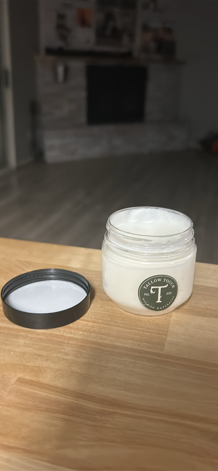 Whipped beef tallow